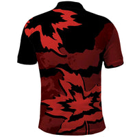 Canada Maple Leaf Polo Shirt Unique Style Red Version - Wonder Print Shop