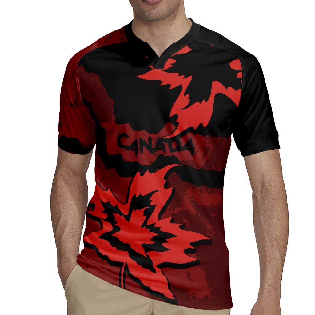 Canada Maple Leaf Rugby Jersey Unique Style Red Version - Wonder Print Shop