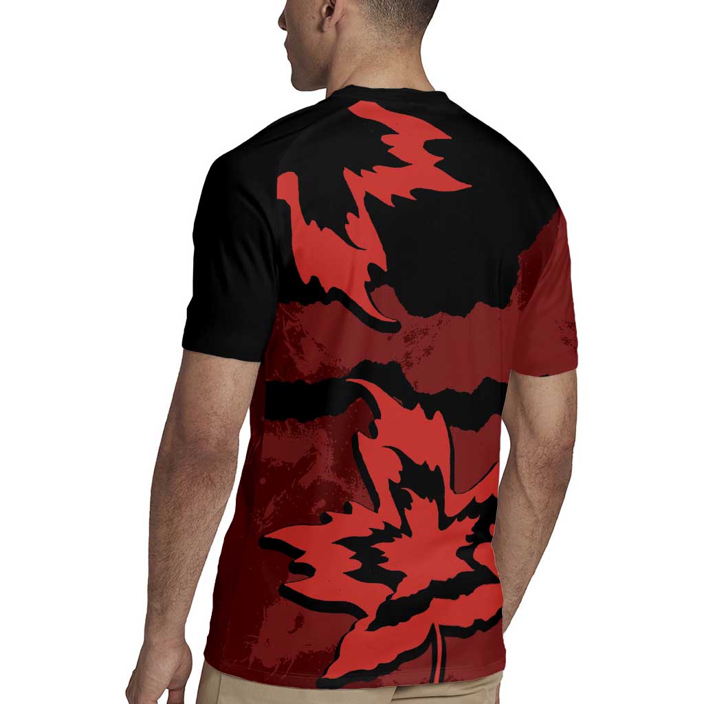 Canada Maple Leaf Rugby Jersey Unique Style Red Version - Wonder Print Shop