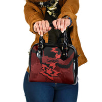 Canada Maple Leaf Shoulder Handbag Unique Style Red Version - Wonder Print Shop