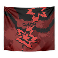 Canada Maple Leaf Tapestry Unique Style Red Version - Wonder Print Shop
