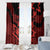 Canada Maple Leaf Window Curtain Unique Style Red Version - Wonder Print Shop