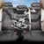 Canada Maple Leaf Back Car Seat Cover Unique Style Black Version - Wonder Print Shop