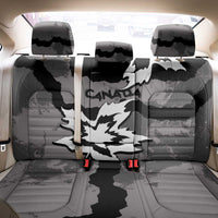 Canada Maple Leaf Back Car Seat Cover Unique Style Black Version - Wonder Print Shop
