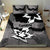 Canada Maple Leaf Bedding Set Unique Style Black Version - Wonder Print Shop