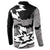Canada Maple Leaf Button Sweatshirt Unique Style Black Version - Wonder Print Shop