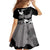 Canada Maple Leaf Family Matching Off Shoulder Maxi Dress and Hawaiian Shirt Unique Style Black Version - Wonder Print Shop