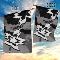 Canada Maple Leaf Garden Flag Unique Style Black Version - Wonder Print Shop