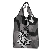 Canada Maple Leaf Grocery Bag Unique Style Black Version - Wonder Print Shop