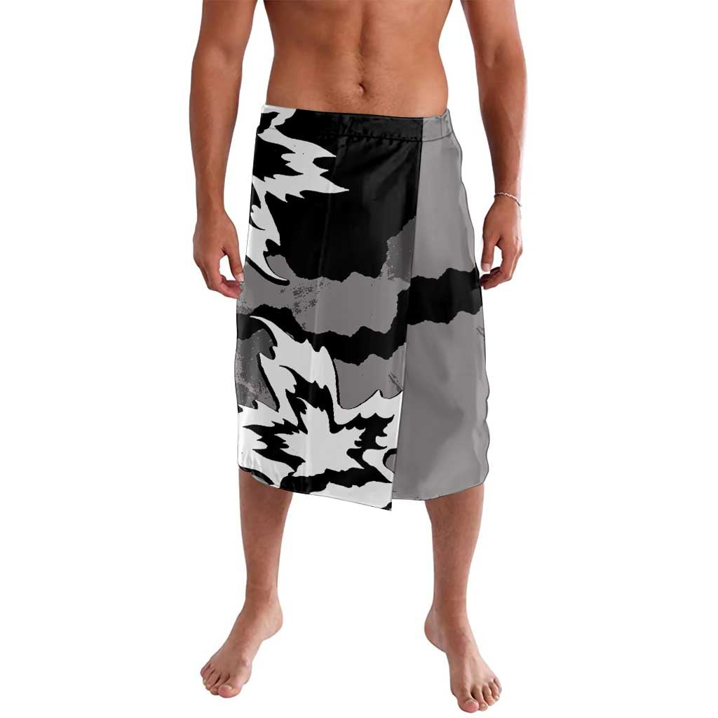 Canada Maple Leaf Lavalava Unique Style Black Version - Wonder Print Shop