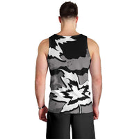 Canada Maple Leaf Men Tank Top Unique Style Black Version - Wonder Print Shop