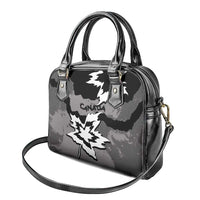 Canada Maple Leaf Shoulder Handbag Unique Style Black Version - Wonder Print Shop