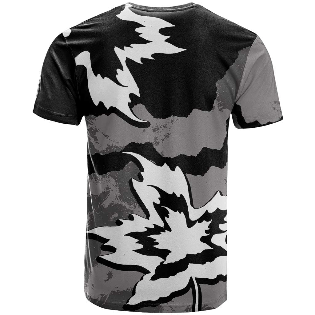 Canada Maple Leaf T Shirt Unique Style Black Version - Wonder Print Shop