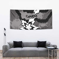 Canada Maple Leaf Tapestry Unique Style Black Version - Wonder Print Shop
