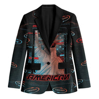 United States 250th Anniversary Blazer Statue Of Liberty Cyberpunk Style - Wonder Print Shop