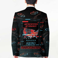 United States 250th Anniversary Blazer Statue Of Liberty Cyberpunk Style - Wonder Print Shop