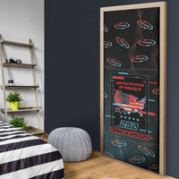 United States 250th Anniversary Door Cover Statue Of Liberty Cyberpunk Style - Wonder Print Shop