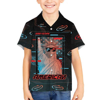 United States 250th Anniversary Family Matching Mermaid Dress and Hawaiian Shirt Statue Of Liberty Cyberpunk Style - Wonder Print Shop