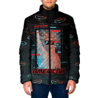 United States 250th Anniversary Padded Jacket Statue Of Liberty Cyberpunk Style - Wonder Print Shop