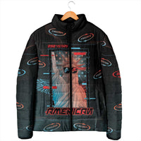 United States 250th Anniversary Padded Jacket Statue Of Liberty Cyberpunk Style - Wonder Print Shop