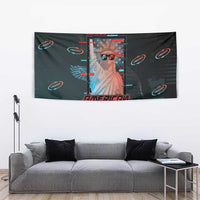 United States 250th Anniversary Tapestry Statue Of Liberty Cyberpunk Style - Wonder Print Shop