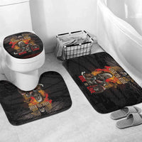 Indian Motorcycle Bathroom Set Live To Ride Skull Biker Native American - Wonder Print Shop