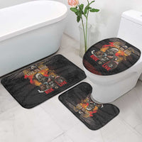 Indian Motorcycle Bathroom Set Live To Ride Skull Biker Native American - Wonder Print Shop