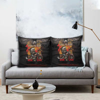 Indian Motorcycle Pillow Cover Live To Ride Skull Biker Native American - Wonder Print Shop