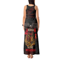 Indian Motorcycle Tank Maxi Dress Live To Ride Skull Biker Native American - Wonder Print Shop