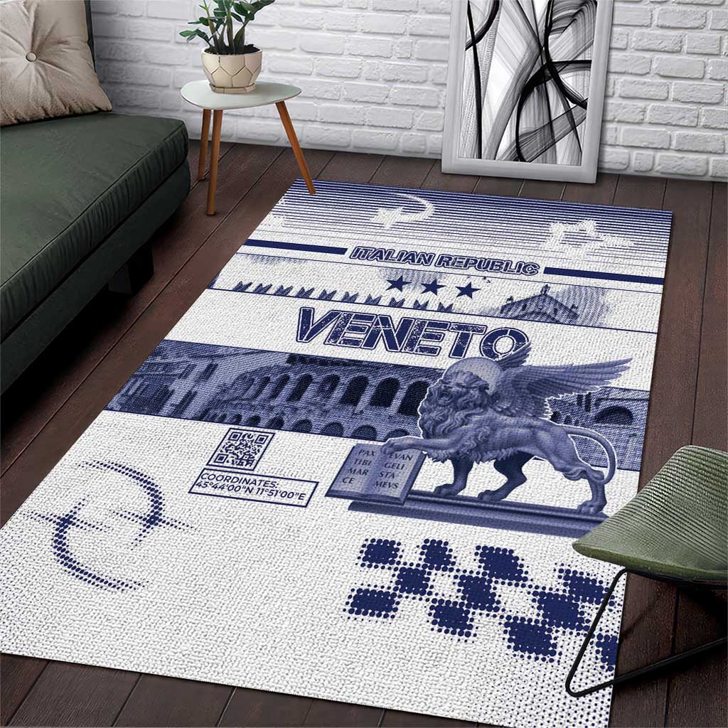 Italy Veneto Area Rug Lion Saint Mark Of Venetian Republic - Wonder Print Shop