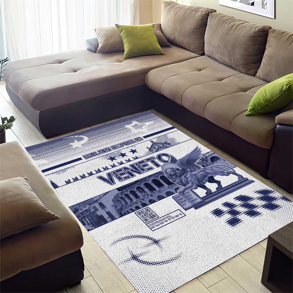 Italy Veneto Area Rug Lion Saint Mark Of Venetian Republic - Wonder Print Shop