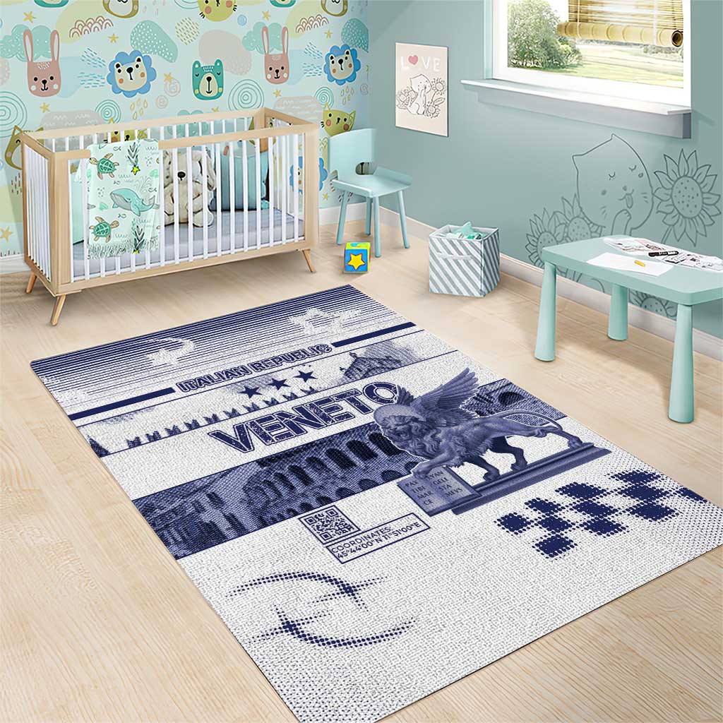 Italy Veneto Area Rug Lion Saint Mark Of Venetian Republic - Wonder Print Shop