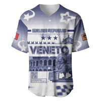 Personalized Italy Veneto Baseball Jersey Lion Saint Mark Of Venetian Republic - Wonder Print Shop