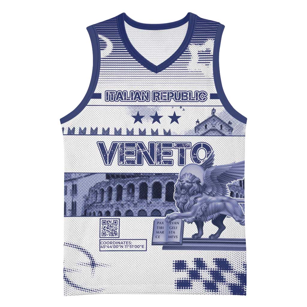 Personalized Italy Veneto Basketball Jersey Lion Saint Mark Of Venetian Republic - Wonder Print Shop