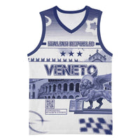 Personalized Italy Veneto Basketball Jersey Lion Saint Mark Of Venetian Republic - Wonder Print Shop