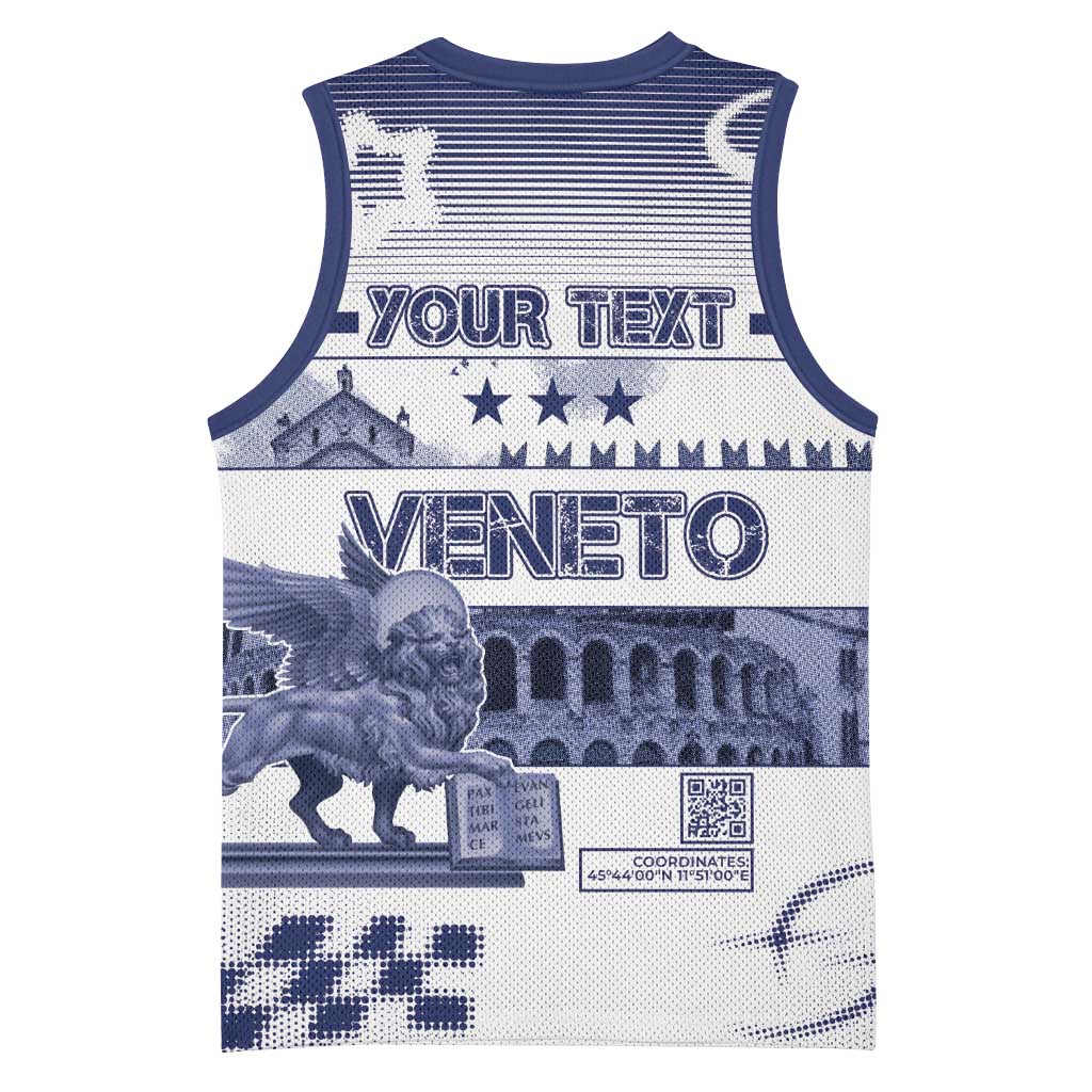 Personalized Italy Veneto Basketball Jersey Lion Saint Mark Of Venetian Republic - Wonder Print Shop