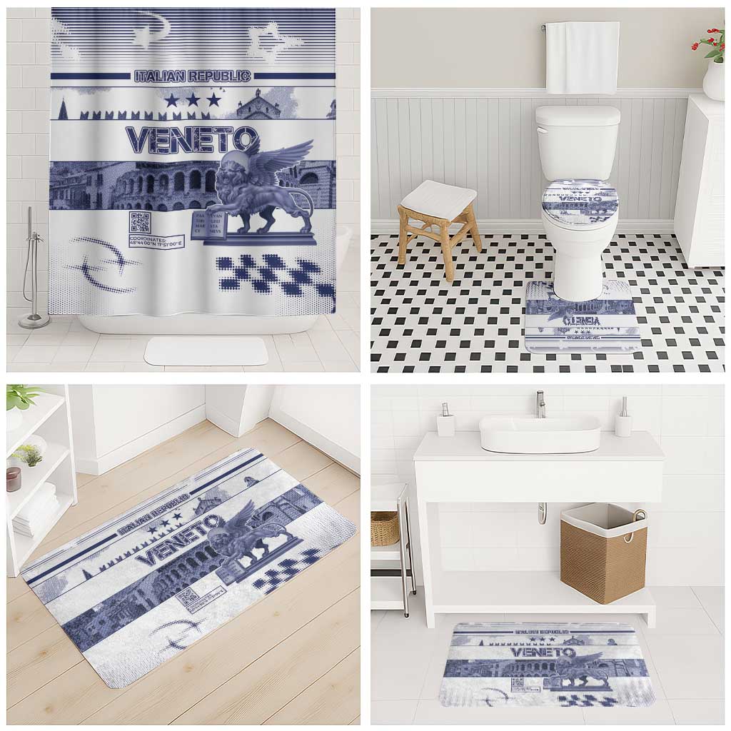 Italy Veneto Bathroom Set Lion Saint Mark Of Venetian Republic - Wonder Print Shop