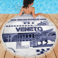 Italy Veneto Beach Blanket Lion Saint Mark Of Venetian Republic - Wonder Print Shop