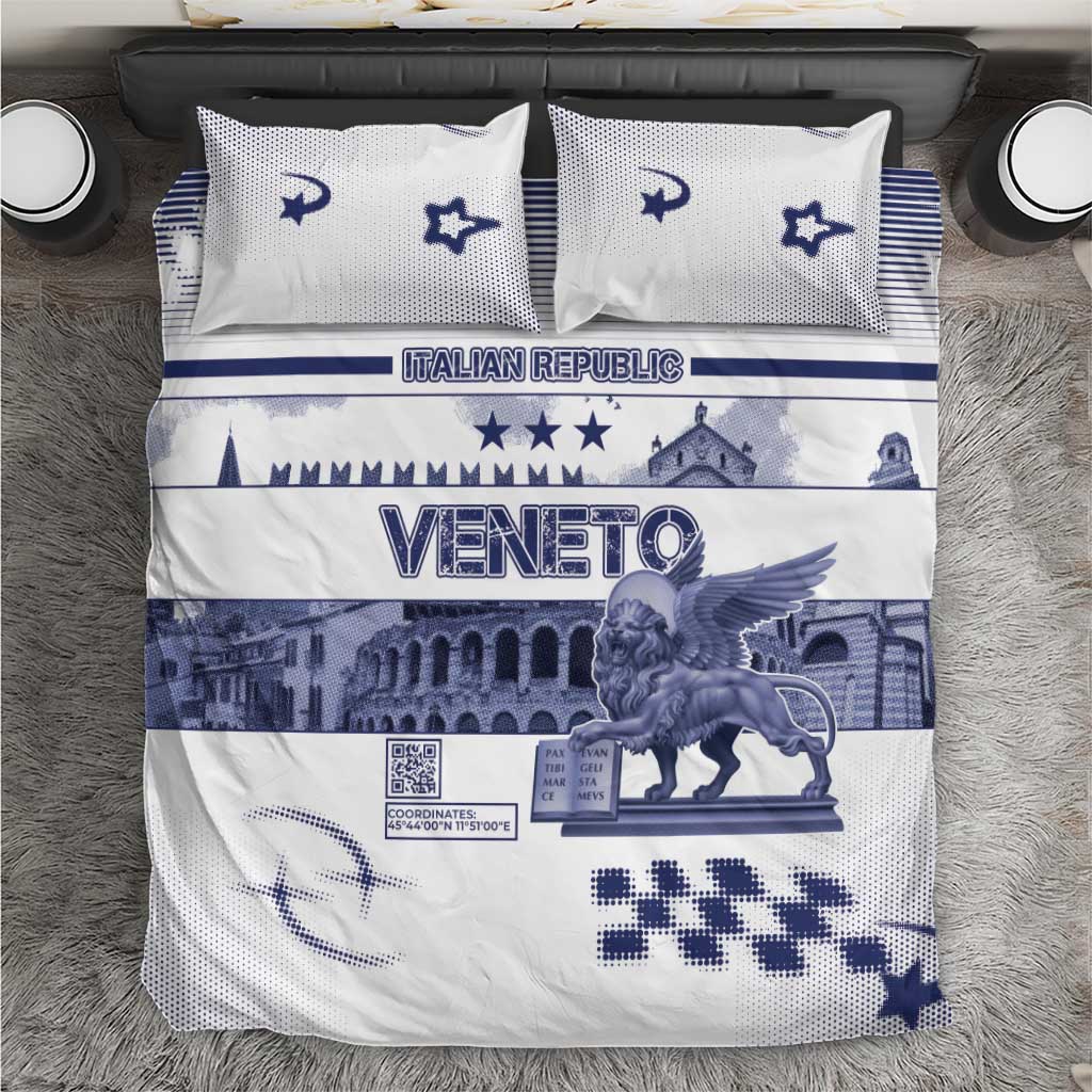 Italy Veneto Bedding Set Lion Saint Mark Of Venetian Republic - Wonder Print Shop