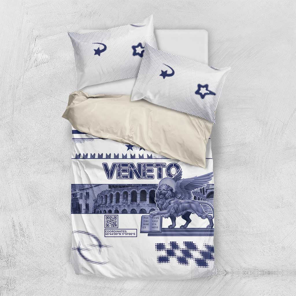 Italy Veneto Bedding Set Lion Saint Mark Of Venetian Republic - Wonder Print Shop