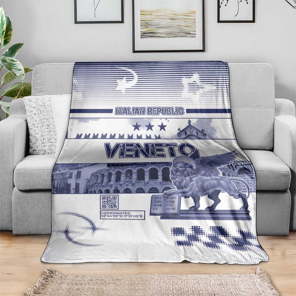 Italy Veneto Blanket Lion Saint Mark Of Venetian Republic - Wonder Print Shop