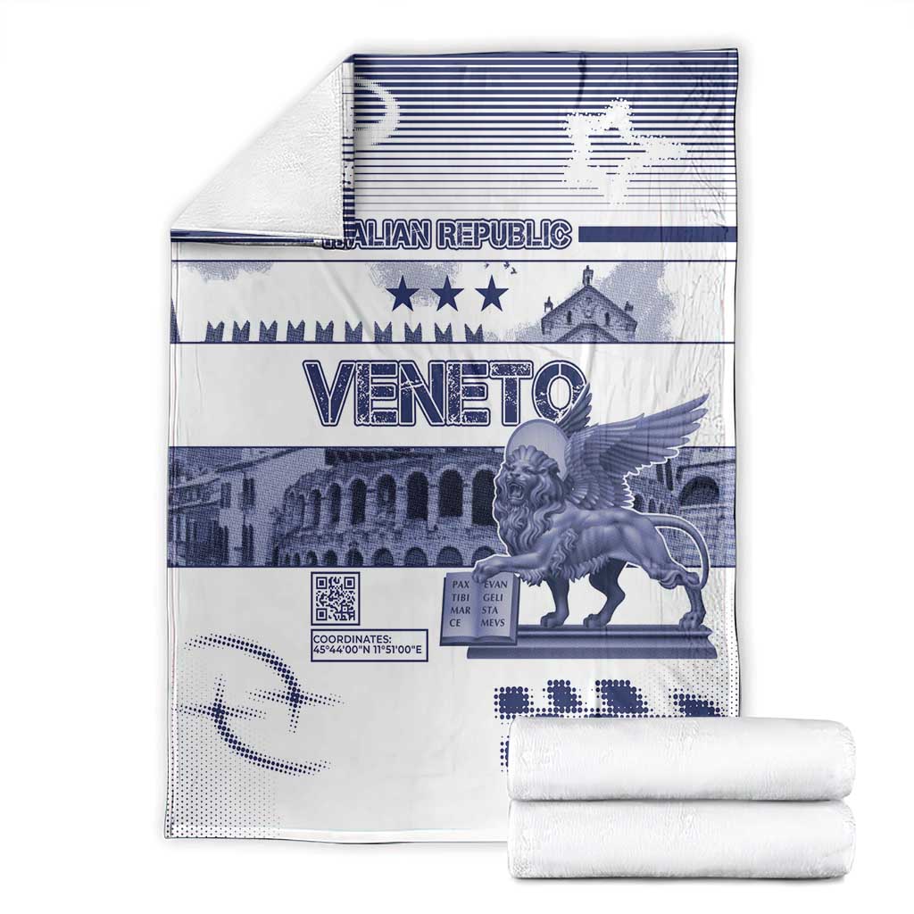 Italy Veneto Blanket Lion Saint Mark Of Venetian Republic - Wonder Print Shop