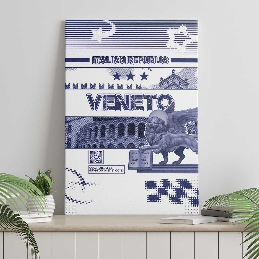 Italy Veneto Canvas Wall Art Lion Saint Mark Of Venetian Republic - Wonder Print Shop