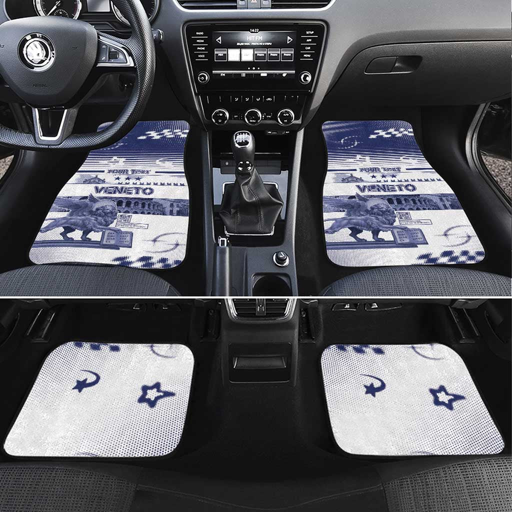 Personalized Italy Veneto Car Mats Lion Saint Mark Of Venetian Republic - Wonder Print Shop