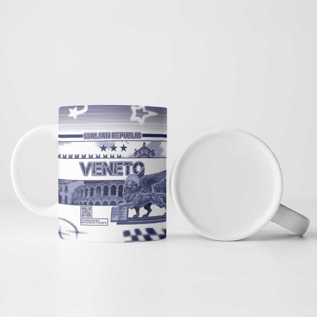 Personalized Italy Veneto Ceramic Mug Lion Saint Mark Of Venetian Republic - Wonder Print Shop