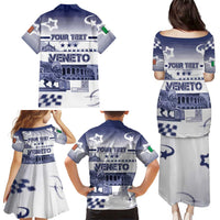 Personalized Italy Veneto Family Matching Puletasi and Hawaiian Shirt Lion Saint Mark Of Venetian Republic - Wonder Print Shop