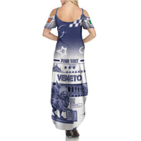Personalized Italy Veneto Family Matching Summer Maxi Dress and Hawaiian Shirt Lion Saint Mark Of Venetian Republic - Wonder Print Shop