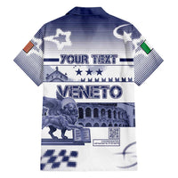 Personalized Italy Veneto Family Matching Tank Maxi Dress and Hawaiian Shirt Lion Saint Mark Of Venetian Republic - Wonder Print Shop