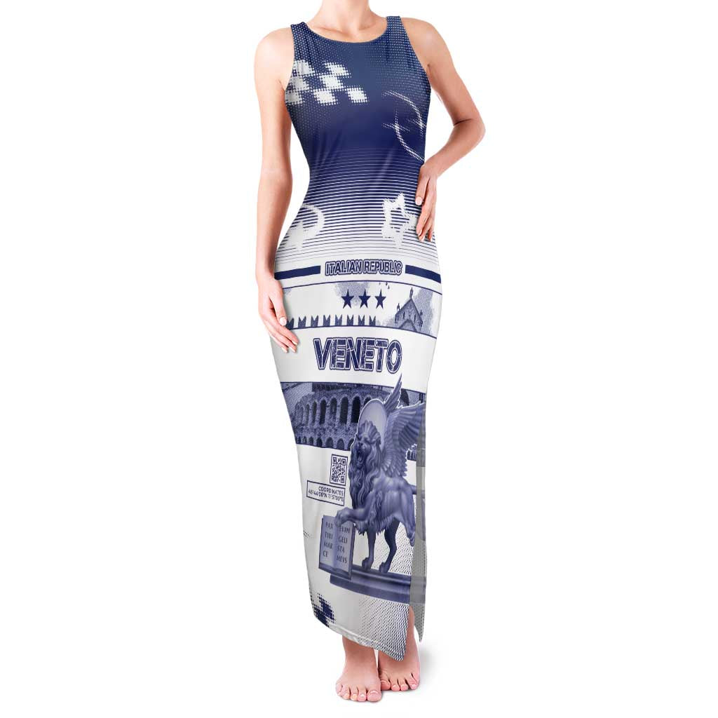 Personalized Italy Veneto Family Matching Tank Maxi Dress and Hawaiian Shirt Lion Saint Mark Of Venetian Republic - Wonder Print Shop