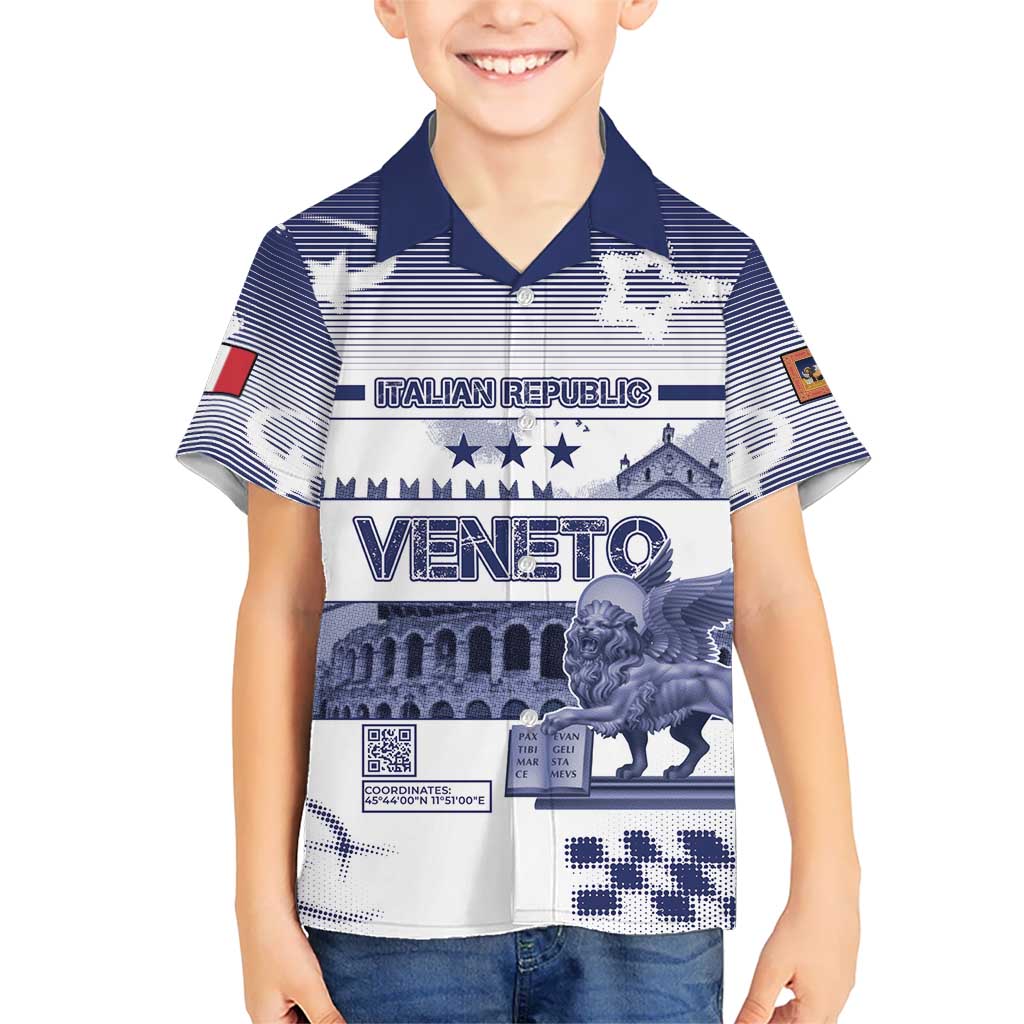 Personalized Italy Veneto Family Matching Tank Maxi Dress and Hawaiian Shirt Lion Saint Mark Of Venetian Republic - Wonder Print Shop